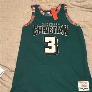 Montrose Christian Basketball Jersey - Green